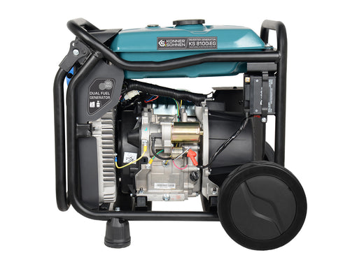 LPG/benzine invertergenerator KS 8100iEG