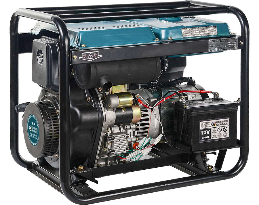 Γεννήτρια ντίζελ «Könner & Söhnen» KS 9100HDE-1/3 ATSR (EURO V)