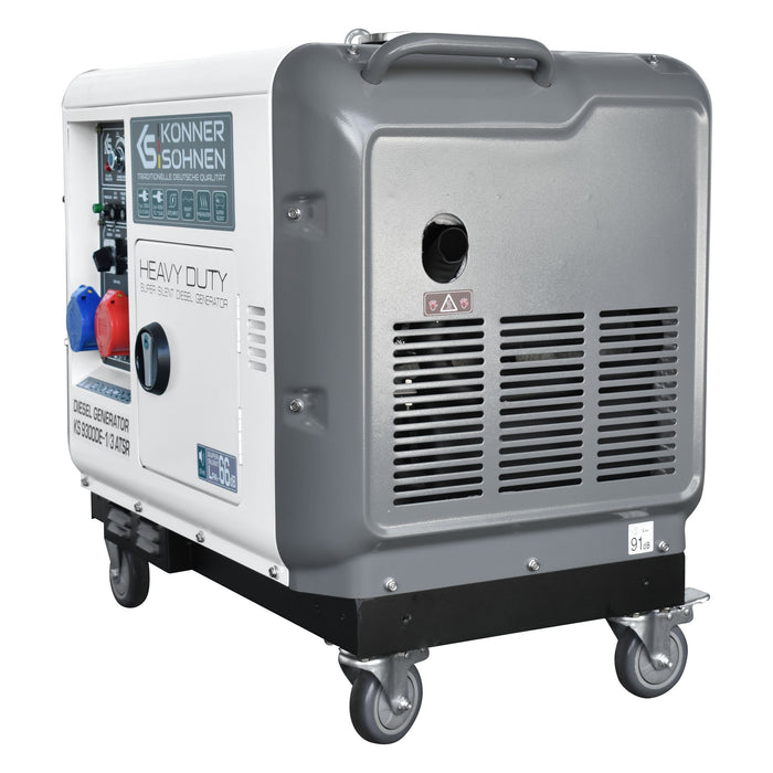 Diesel generator "Könner & Söhnen" KS 9300DE-1/3 ATSR (EURO V)