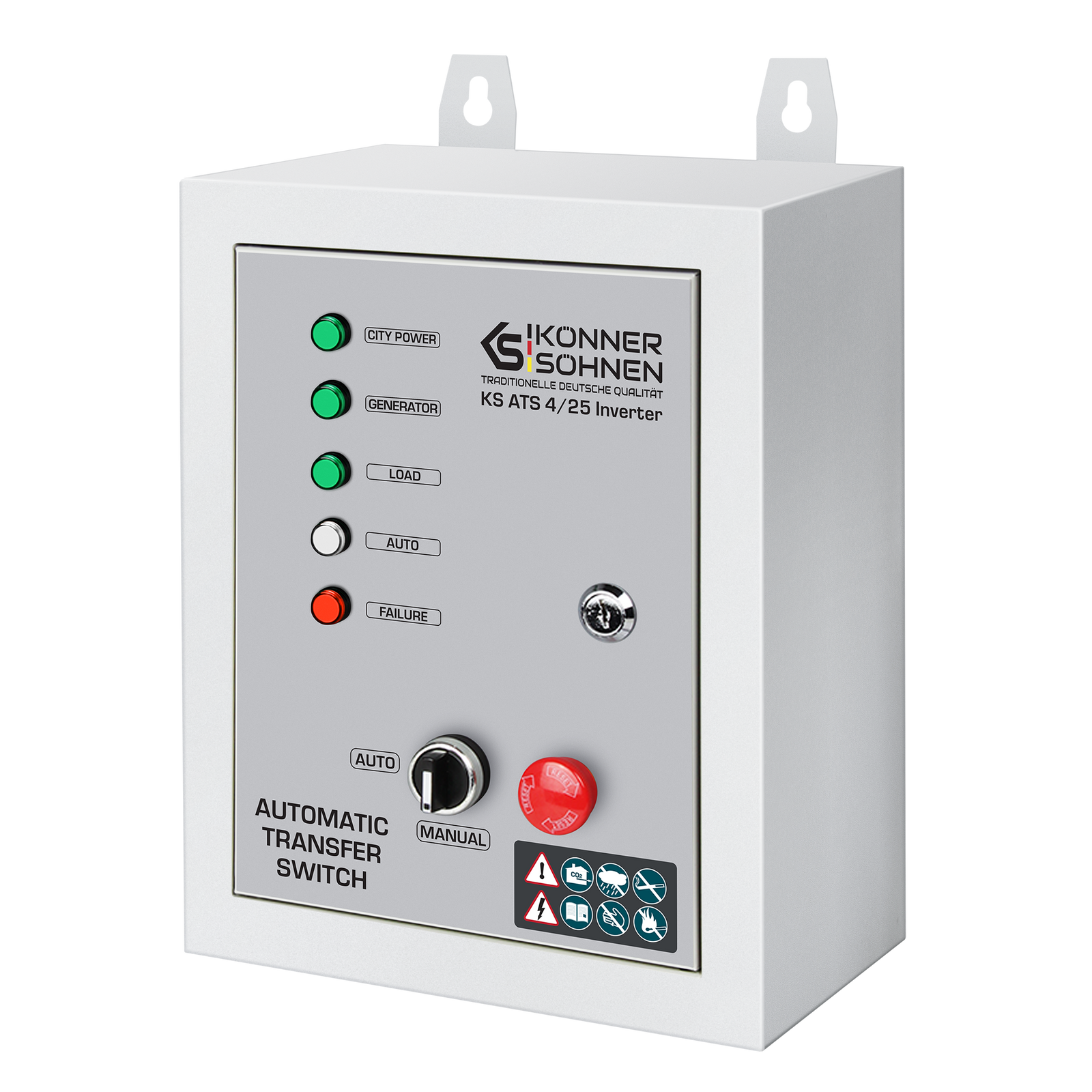 Automatische Transfer Schakelaar KS ATS 4/25 Inverter