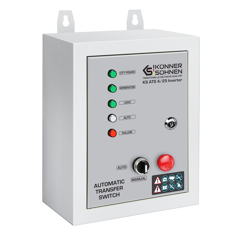 Automatski Prekidač Prenosa KS ATS 4/25 Inverter