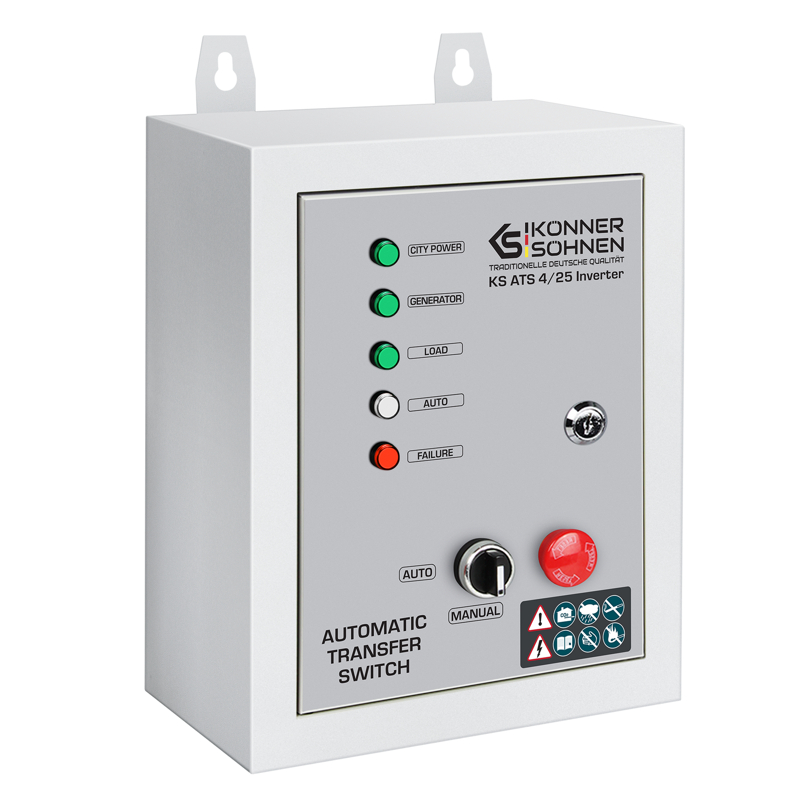Automatische Transfer Schakelaar KS ATS 4/25 Inverter