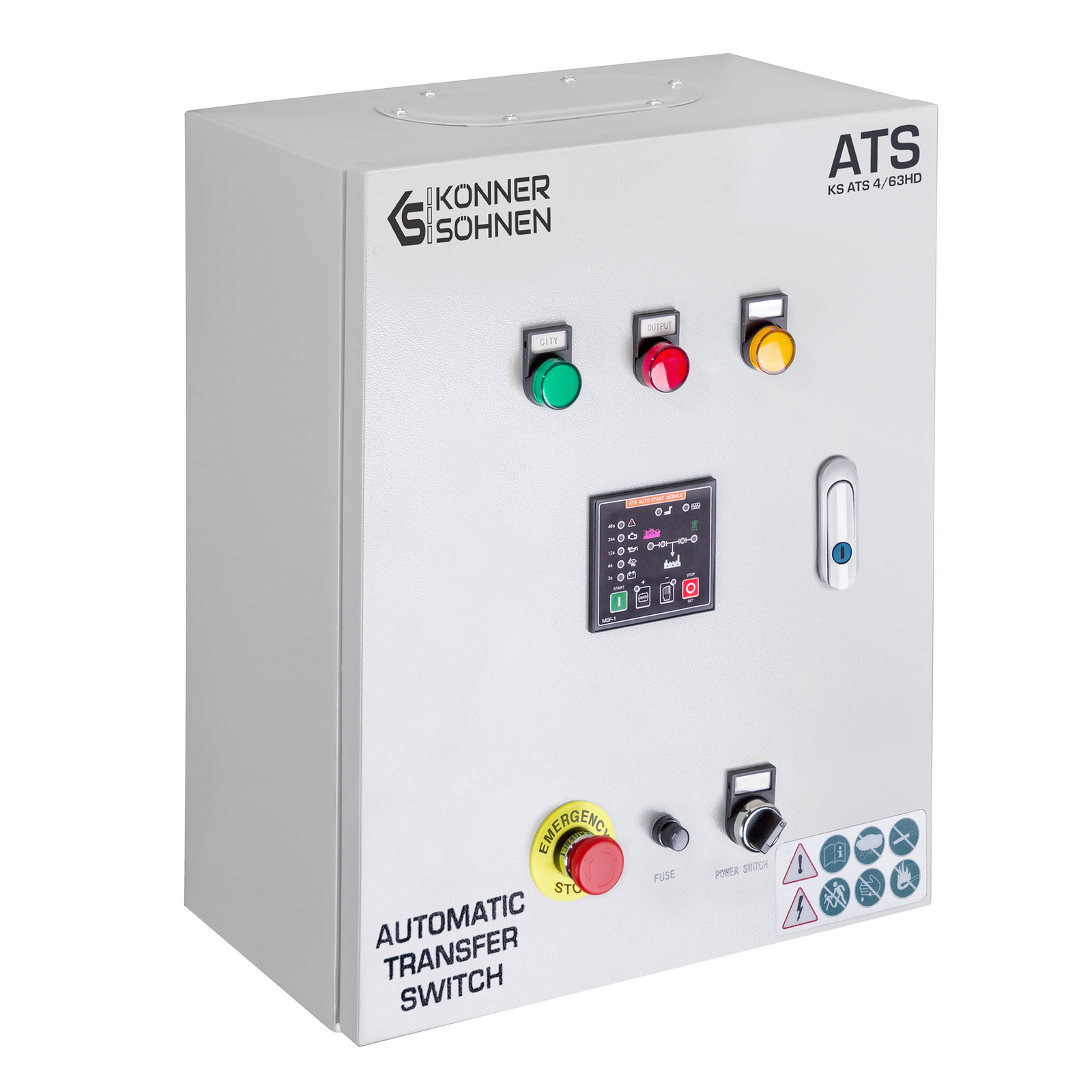 Commutateur de Transfert Automatique KS ATS 4/63HD
