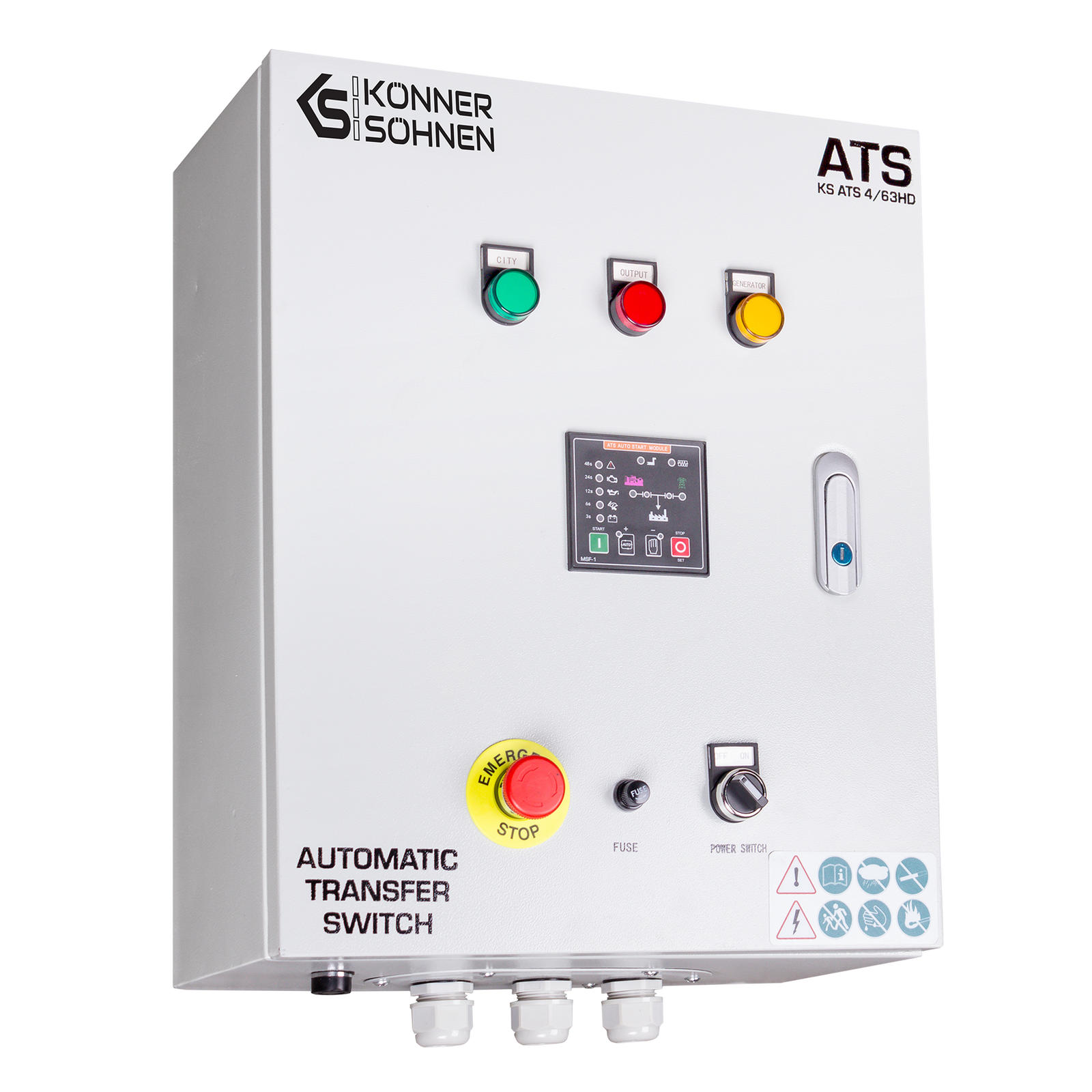 Commutateur de Transfert Automatique KS ATS 4/63HD