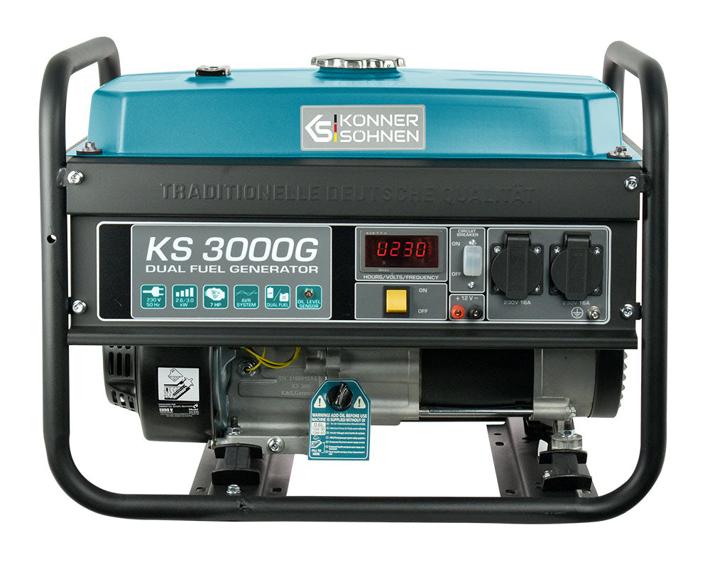 Генератор LPG/Бензин «Könner & Söhnen» KS 3000G