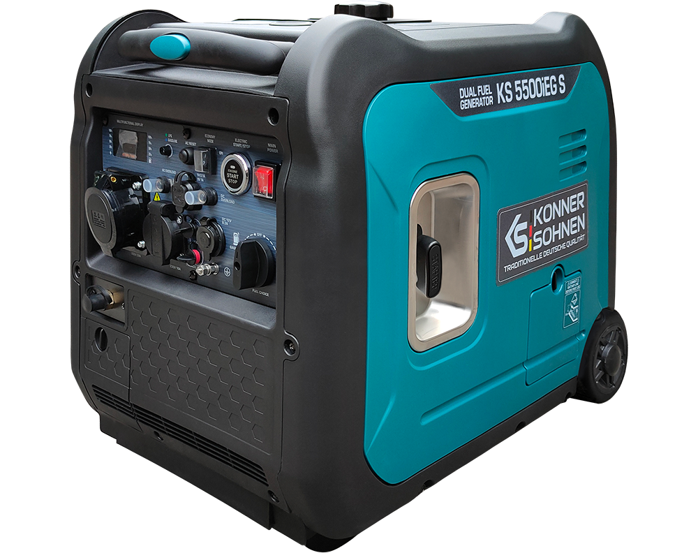 LPG/бензинов инверторен генератор KS 5500iEG S