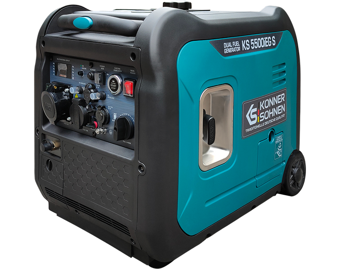 LPG/бензинов инверторен генератор KS 5500iEG S