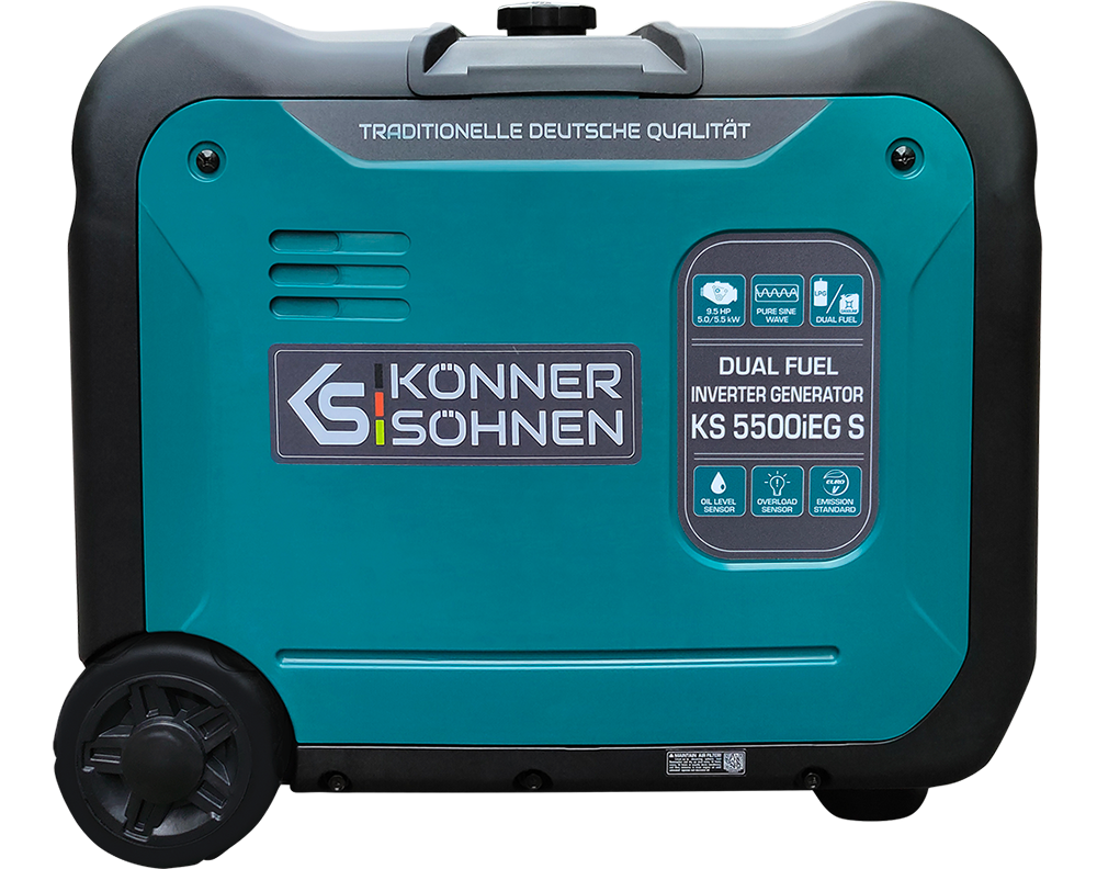 LPG/бензинов инверторен генератор KS 5500iEG S