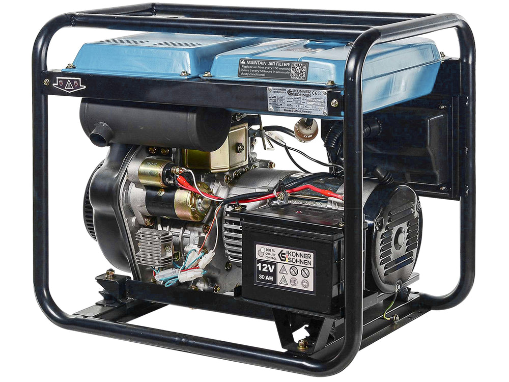 Γεννήτρια ντίζελ «Könner & Söhnen» KS 8100HDE-1/3 ATSR (EURO V)