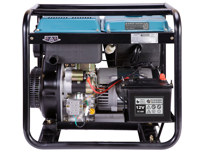 Γεννήτρια ντίζελ «Könner & Söhnen» KS 8100HDE-1/3 ATSR (EURO V)