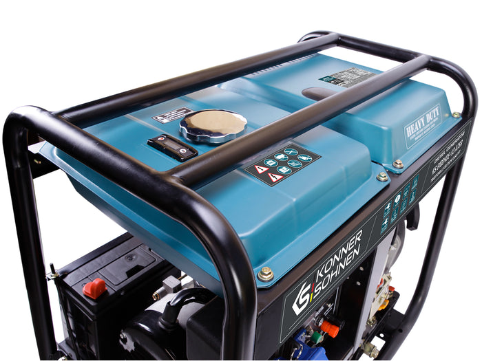 Γεννήτρια ντίζελ «Könner & Söhnen» KS 8100HDE-1/3 ATSR (EURO V)