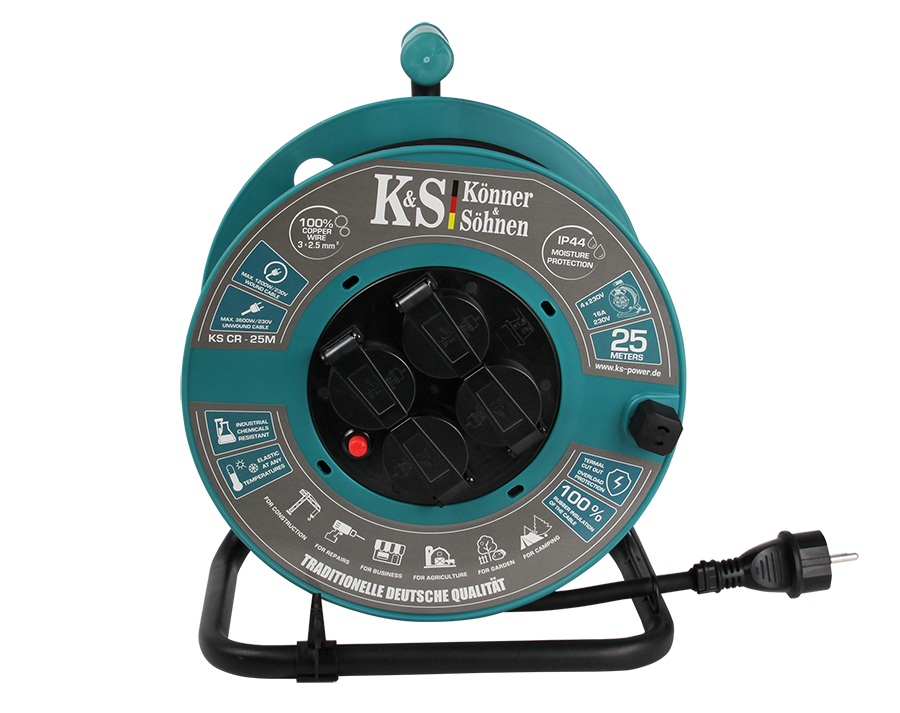 Котушка для кабелю KS CR-25M