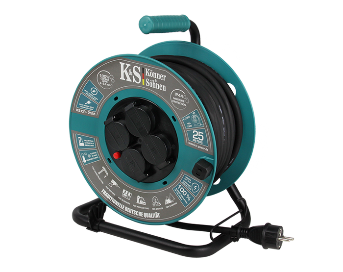 Котушка для кабелю KS CR-25M