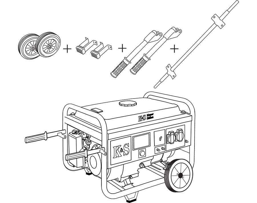 Транспортний комплект KS 3 KIT